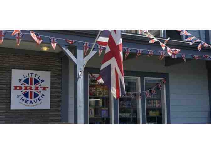 Gift Basket of Yummy Little Brit Food Items