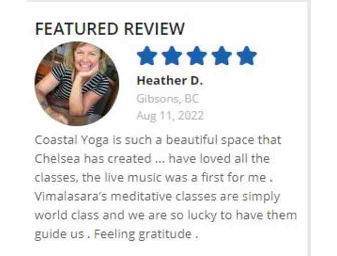 One month unlimited yoga - Value $175