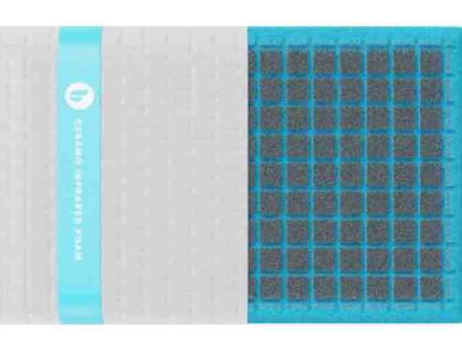 BLU Sleep Queen Pillow, Silk Queen Pillow Case, Silk Eye Mask - Total Value $304