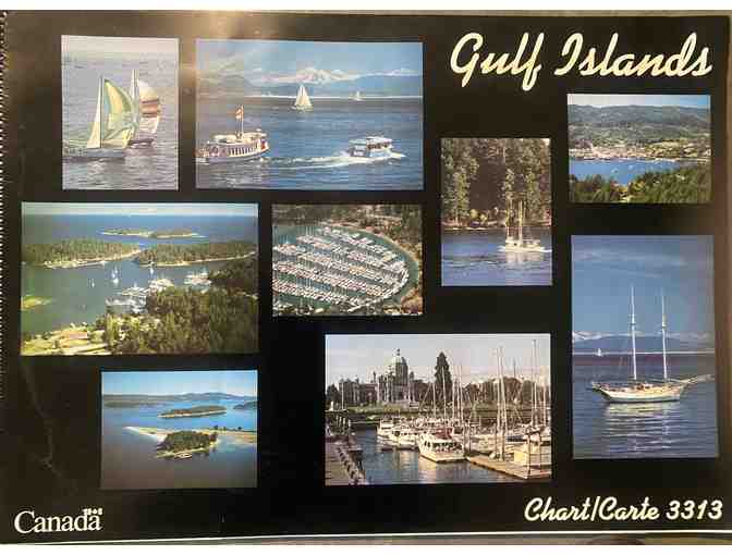 Marine Charts for Gulf Islands, Jervis Inlet and Desolation Sound, etc: Value $200