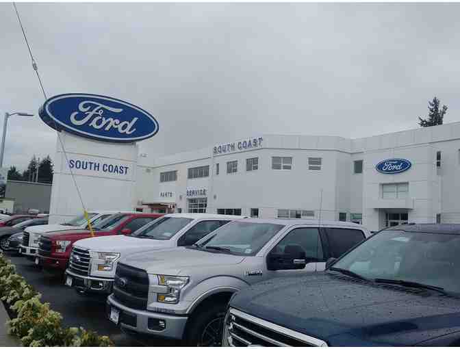 South Coast Ford $150 Gift Certificate for professional detailing