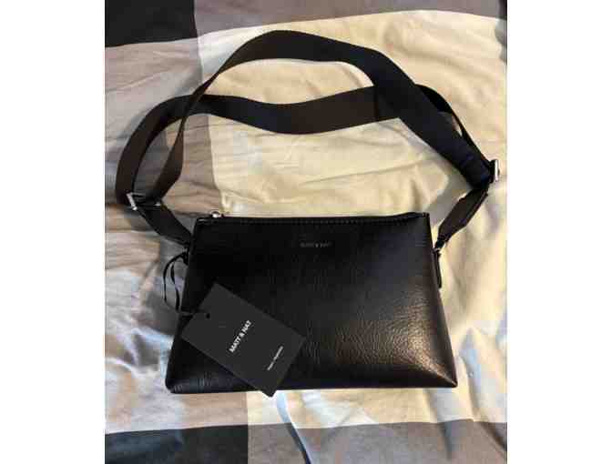Matt and Nat Indie Black Crossbody Purse