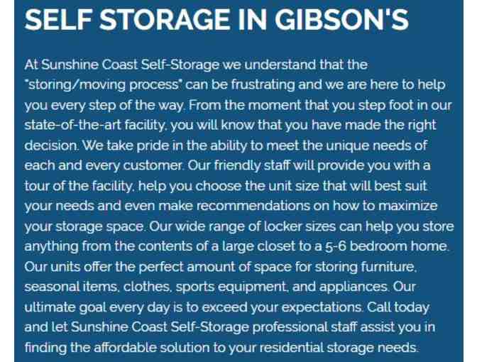 Sunshine Coast Self Storage donated a Magma Chefsmate Gas Grill -Value $500