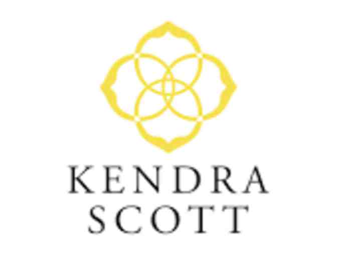 Kendra Scott Rhodium Plated Over Brass Earrings and Necklace