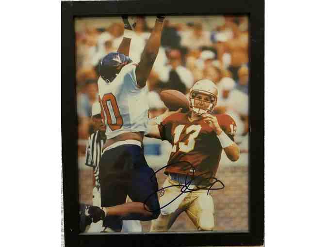 Danny Kanell Florida State Signed Football Photograph Display