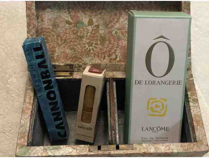 Cosmetic Gift Box with Lancome, noyah, and Cannonball products