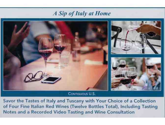 A Sip of Italy at Home - Wine Tasting
