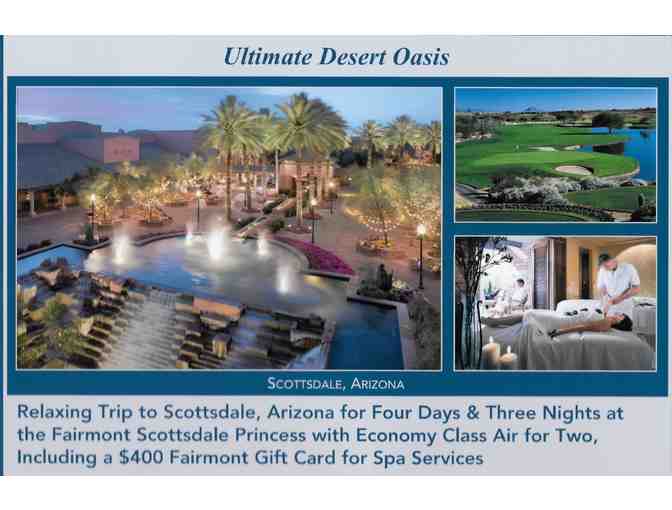 Ultimate Desert Oasis-4 days/3 nights at the Fairmont Scottsdale Princess, Air Included - Photo 1