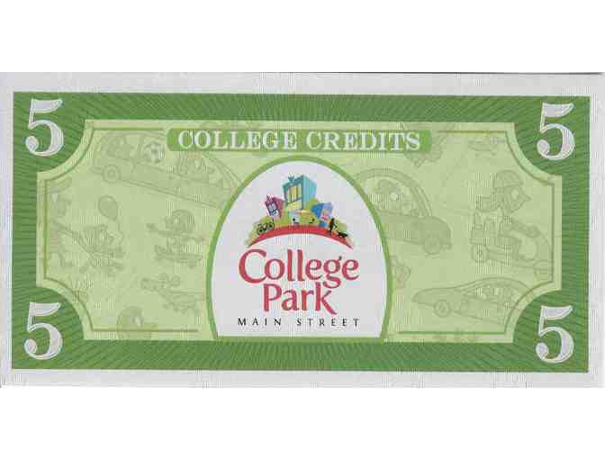 College Credits from College Park Main Street - $25 in College Credits
