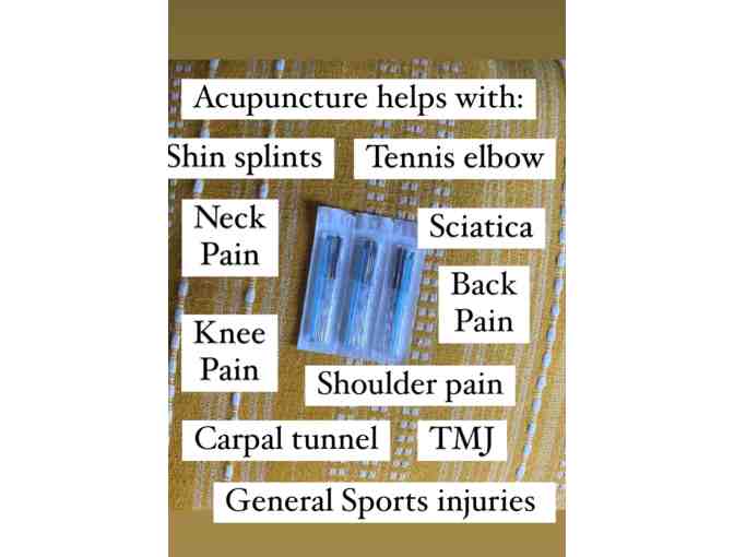 90 Minute Initial Acupuncture Treatment - Includes Intake and Treatment