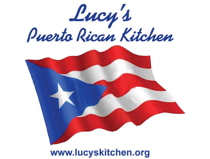 Gift Certificate for Lucy's Puerto Rican Kitchen for Half Tray Dinner ($50 Value)