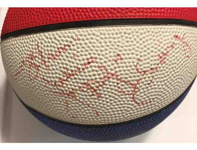 Julius Irving Autographed Mini Basketball