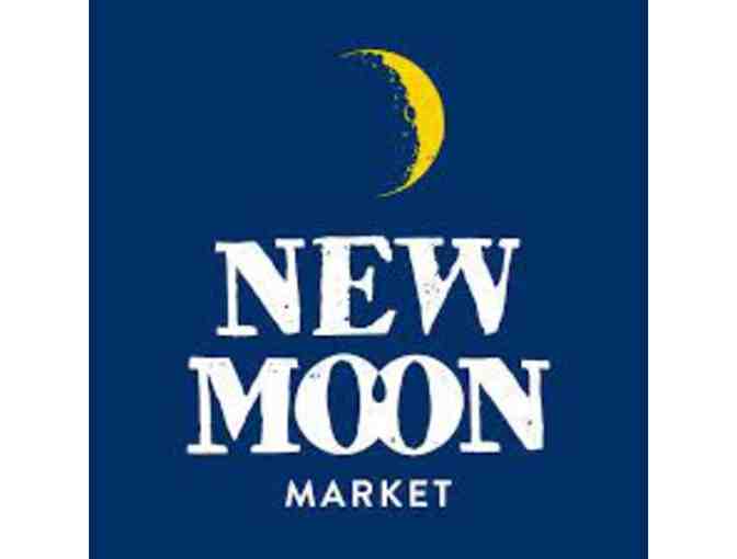 $100 Gift Card, shopping bag and Corkcicle tumbler from New Moon Market