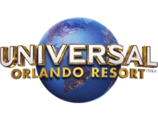 Four (4) One-Day Park to Park Tickets to Universal Orlando Resort