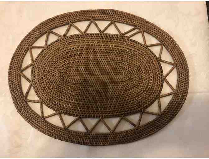 Rattan Placemats- 8 count