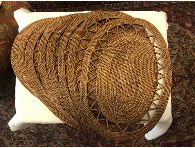 Rattan Placemats- 8 count