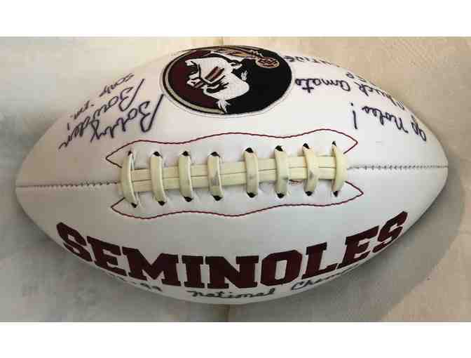 Your Chance to Own a Bobby Bowden/Chuck Amato Autographed Football