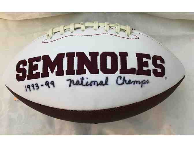 Your Chance to Own a Bobby Bowden/Chuck Amato Autographed Football