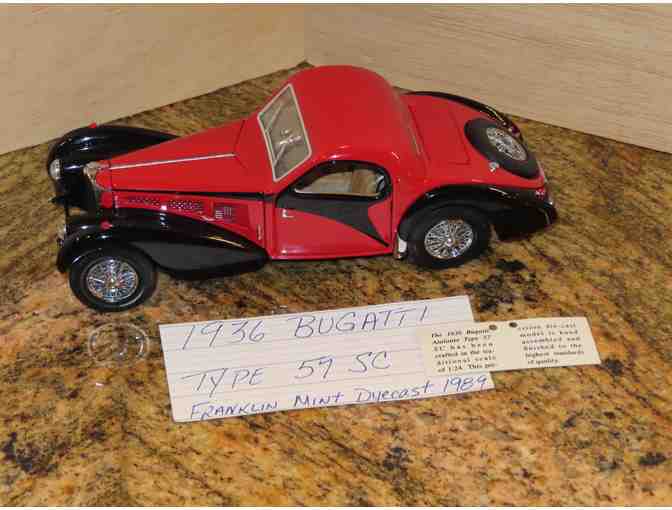 Model Car 1936 Bugatti Atalante Type 57 SC