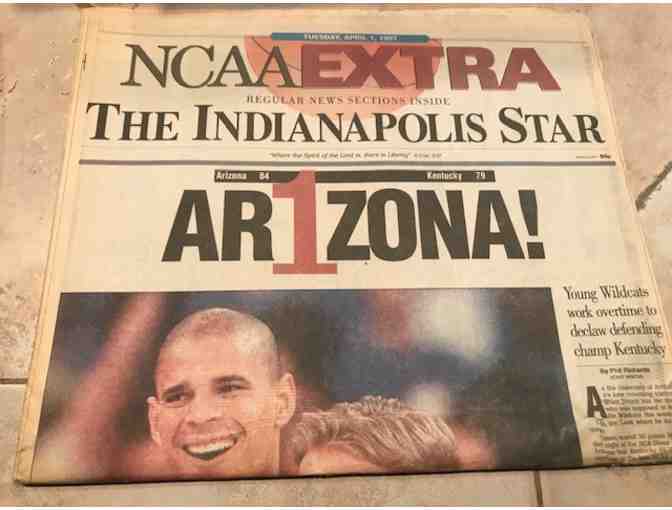 Arizona Wildcats Win!! 1997 NCAA Basketball Championship Newspapers - Photo 1