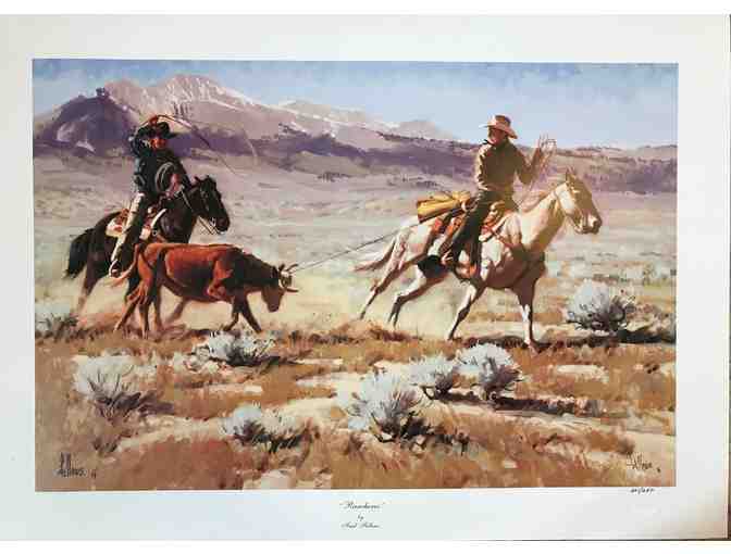 Signed LE Print of 'Ranchers' by Fred Fellows
