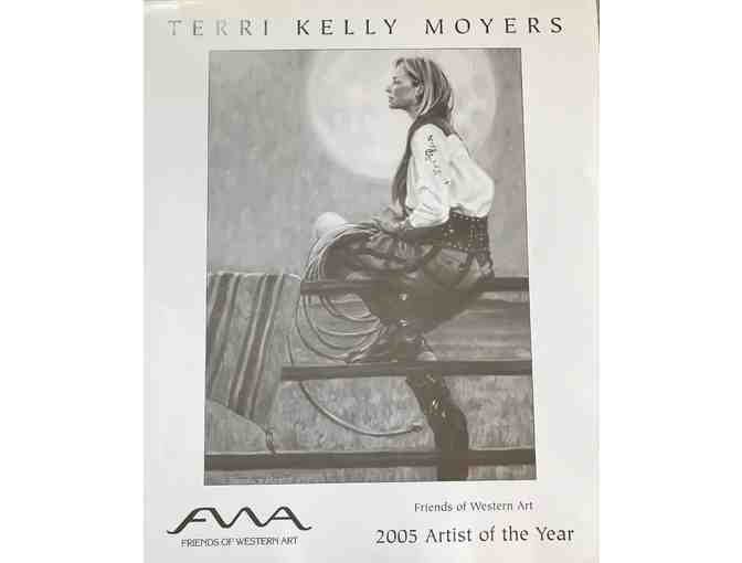 Signed AP Print of 'Her Finery' by Terri Kelly Moyers