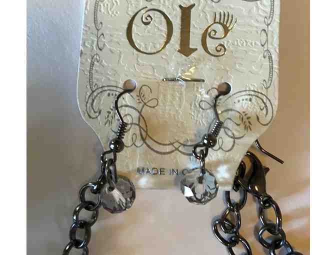 'Day of the Dead' necklace, bracelet and earrings