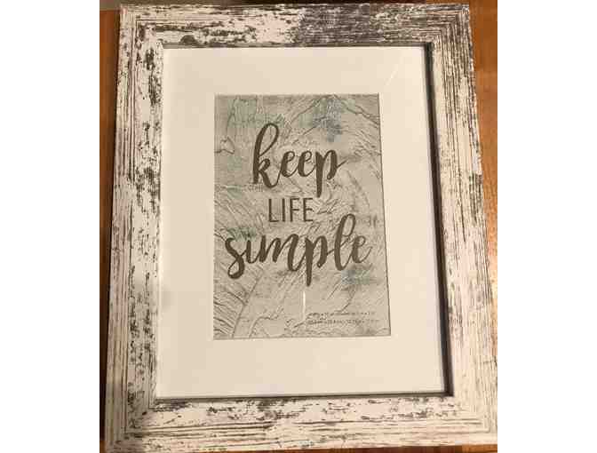 "True Friends are the Sparkle in our Lives" and "Keep LIfe Simple" - Photo 2