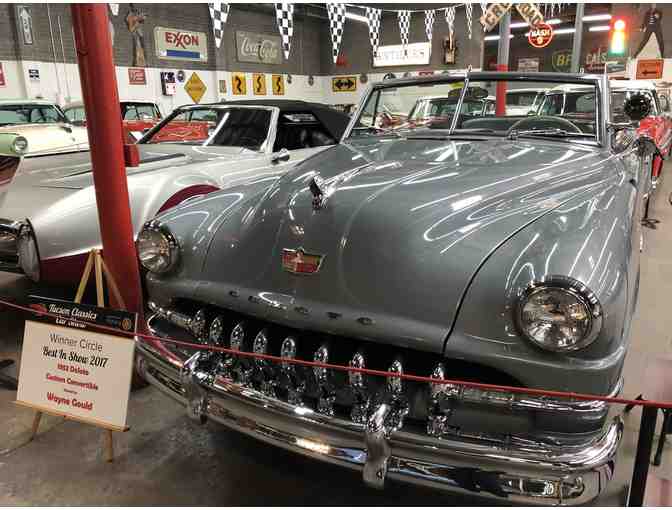 Tucson Auto Museum: Private Tour for 10 including Champagne