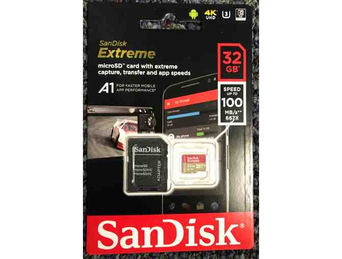 Go Pro HERO8 plus Striker Pro Accessory Bundle and SanDisk 32GB Extreme microSD card