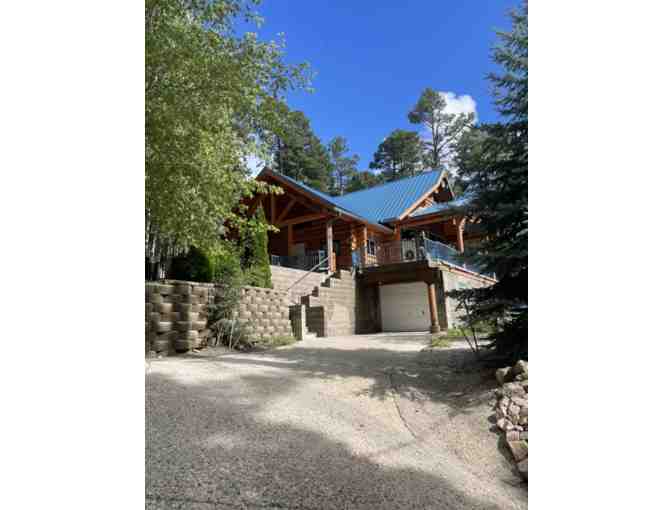 2-night stay in a 3-BR log cabin with loft on Mt. Lemmon