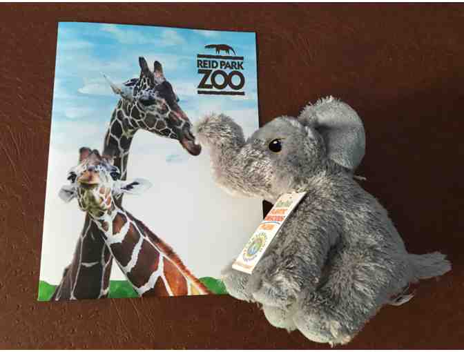 Reid Park Zoo Family Membership and Stuffed Elephant