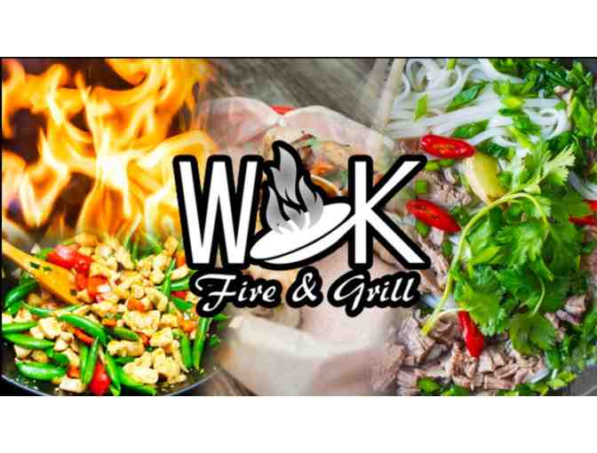 Wok Fire and Grill: $50 gift certificate