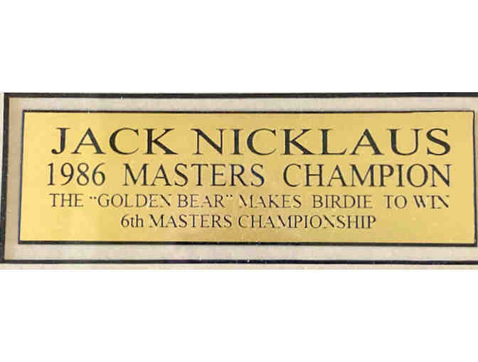JACK NICKLAUS 6TH MASTERS WIN