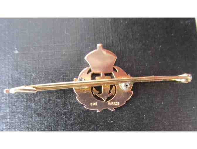 Sweetheart brooch Commodore Royal Naval brooch (CD)