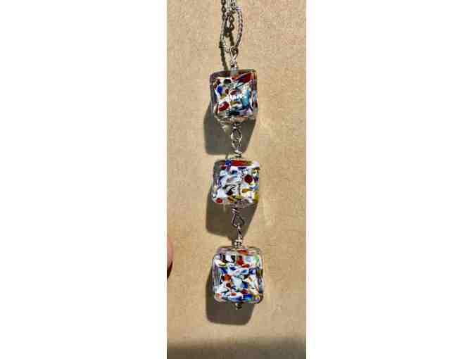 Murano glass bead necklace (CBS)
