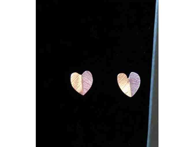 Designer KT from Dundee Heart shaped pendant and earrings set (JPP)