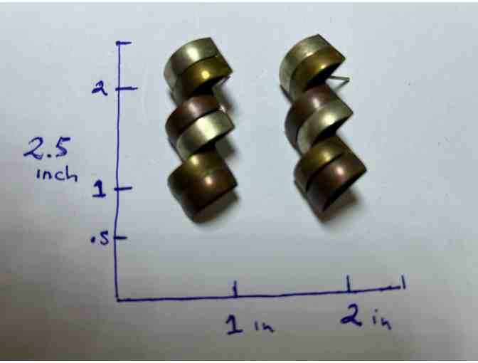 Gold Circle Earrings (CD)