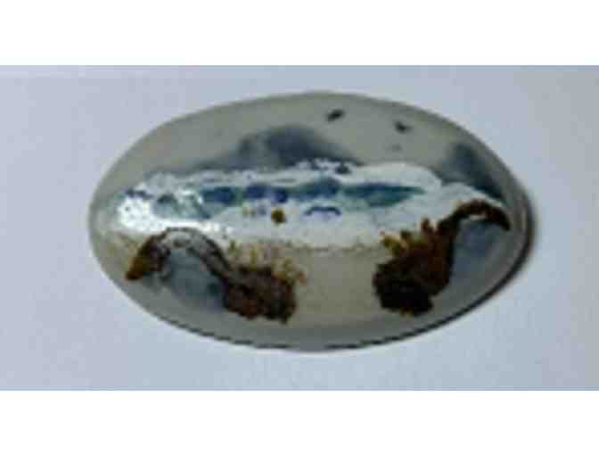 One of a kind Highland Stoneware Brooch (CD)