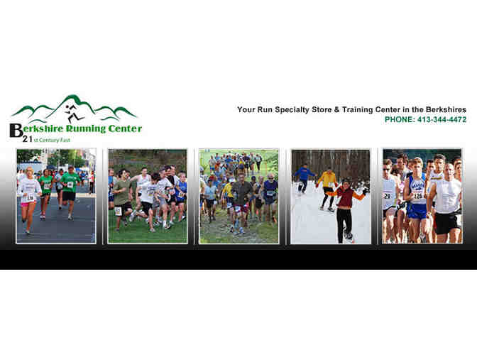 $ 350 gift card good for training and merchandise at Berkshire Running Center