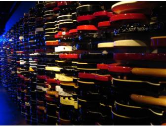 $100 Gift Card to HARD ROCK CAFE and TREASURES OF THE HARD ROCK CAFE Collector's Book