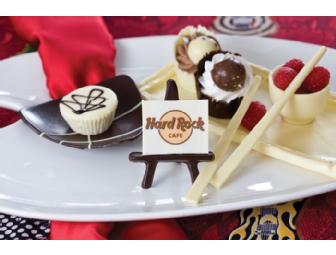 $100 Gift Card to HARD ROCK CAFE and TREASURES OF THE HARD ROCK CAFE Collector's Book