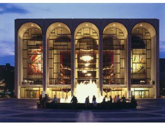 2 tickets to Verdi's MACBETH at the Metropolitan Opera including James Levine CD box set