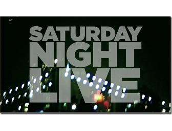 2 tickets to a SATURDAY NIGHT LIVE taping