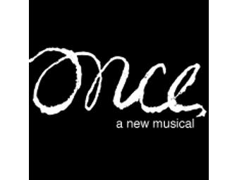 2 tickets to ONCE on Broadway and a backstage tour with star Steve Kazee