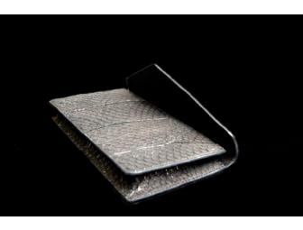 JILLY NEW YORK Fish Leather Clutch