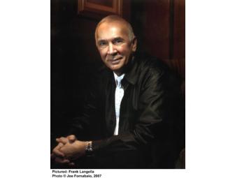 Signed advance copy of FRANK LANGELLA'S new memoir DROPPED NAMES