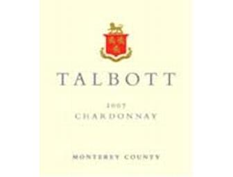 6 Bottles of Talbott 2007 Monterey County Chardonnay