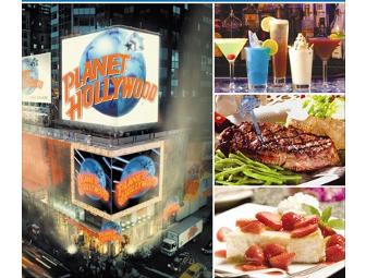 Dinner for 2 PLANET HOLLYWOOD
