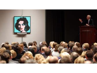 CHRISTIE'S and SOTHEBY'S Private Preview of Contemporary Auctions